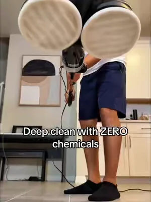 Finally I can deep clean my floors without any chemicals with just steam #steamclean #floorcleaning #steammop #dealsforyoudays #CleanTok 