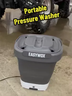 The EasyWox Portable Electric Pressure Washer is one of those gadgets that makes cleaning quick and easy. With up to 1200 PSI, a 3.2-gallon tank, cordless operation, and a foldable design, it’s perfect for washing cars, bikes, patio furniture, pets, and more.  #EasyWox #PressureWasher #CarCare #CampingGear #DealsForYouDays