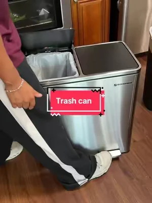 Pense que solo los ricos tenian estos 😅 #botedebasura#tambodebasura#trashcan#cocina#dealsforyoudays  