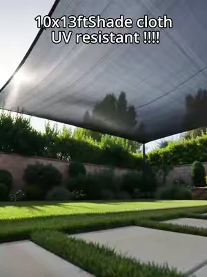 I wasted so much money on weak shades that break fast! This 10×13ft black UV shade net is thick and tough. It fits yards, patios and carports perfectly and lasts for years. #OutdoorLiving #SummerEssentials #BackyardGoals #UVProtection #HomeImprovement