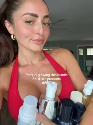 @Prequelskin glass skin bundle is BACK !!!! #prequel #skincare 