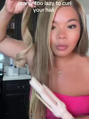HOLY GRAIL! 🙌 I’ve never curled my hair this fast #haircurler #hairtool 