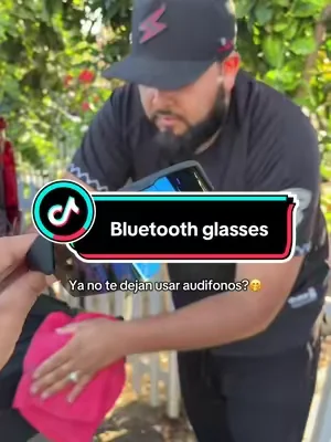 Ya no trabaja si ellos! #smartglass #bluetoothglasses #shades #workglasses #menshades 