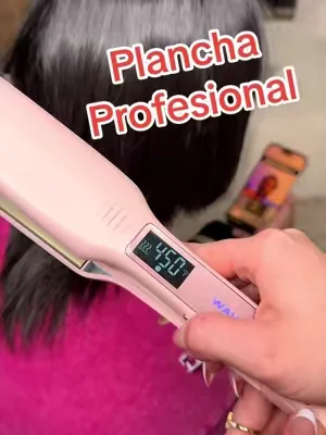 Ya DISPONIBLE🥹🚨🚨🚨🚨y con DESCUENTO Alisador de pelo Wavytalk de 1,75 pulgadas para un alisado sin esfuerzo @wavytalkofficial #dealsforyoudays #Summervibes #wavytalk #hairstraightener #straightening 