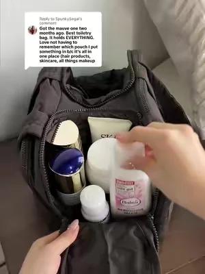 Replying to @SpunkySegal Now we’re on SALE🙋🏼‍♀️‼️ lower price than usual ✨ spend over $60 to get a free bag👀#dealsforyoudays #toiletrybag #cosmeticbag #makeupbag #travelhack 