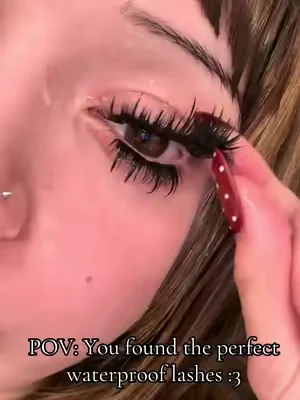 These lashes are super comfortable! Iove these waterproof lashes!! They always last me over a week. Click my link for a discount ˃̶͈◡˂̶͈ #lashclusterstutorial #lashtutorial #viraltiktok #beauty #lashclusters@Goddvenus Lashes  