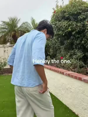 Its the best. #shirt #henley #linen 