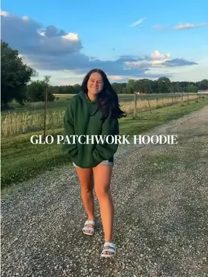 The patchwork details are what sold me 🤎✨ Easily one of my favorite hoodies to throw on and go. #GLO #patchwork #dfyd #dealsforyoudays #patchworkhoodie @God’s Love Overcomes 