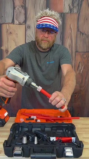 Vevor portable pex pipe expander tool #dealsforyoudays #summervibes #tiktokshopcreatorpicks #tiktokmademebuyit #genx @VEVOR Store 