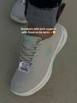 Skechers comfortable slip on arch support SNEAKERS @QVC, Inc ✨🤍#washableshoes #shoes #sliponsneakers 