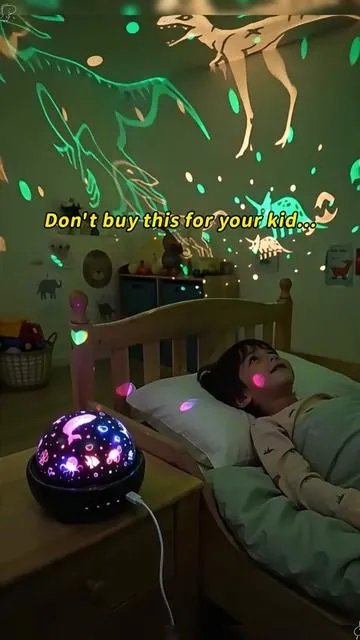 -Don't buy this for your kid#Onefirenightlightforkids #SoothingLight #BedtimeRoutine #nightlightprojector #kidsgifts