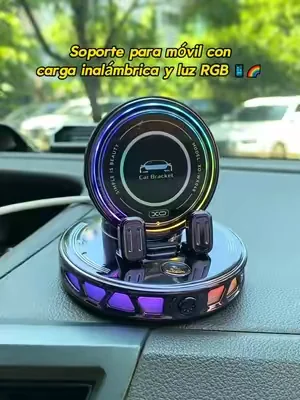 ¿Todavía no encuentras el soporte de teléfono ideal para tu coche? Este es perfecto para ti. #carmount #car #wirelesscharging #summerwins #dealsforyoudays 
