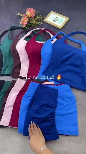 El set que te hace sentir arreglada hasta para entrenar 😍🔥 cómodo, lindo y con toda la actitud de gym girl. No lo pienses tanto, se va a volver tu favorito 🛒💫 #parati #viral #moda #compras #tendencia 