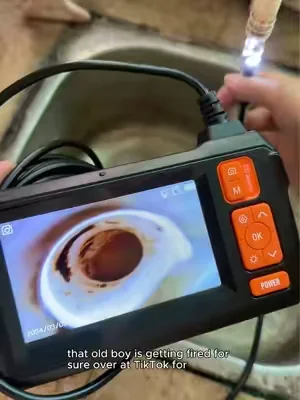 From pipes to engines to walls 🔧 A closer look can save a lot of trouble#endoscope #borescope #fyp #techtools #giftsforhim 