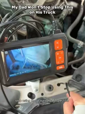A useful gadget for home and car checks 🔧 Clear view, better decisions#endoscope #borescope #fyp #techtools #giftsforhim 