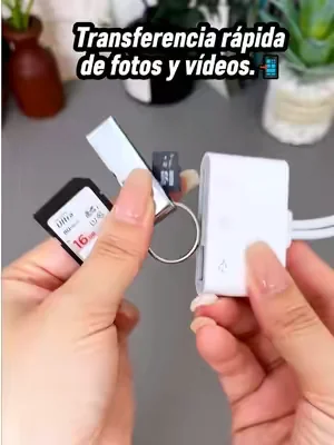 ¿Demasiadas fotos de viaje? 📸 Este lector guarda tus recuerdos en segundos 🔥 #TiktokMadeMeBuyit #SDCardReader #TravelEssentials #PhotoBackup #DealsforYouDays