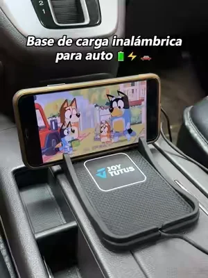 ⚡️🚗Simplemente coloque su teléfono para cargarlo: esta alfombrilla inalámbrica antideslizante se carga automáticamente mientras conduce, ¡sin complicaciones! #summerwins #carcharger #fastcharger #phonecharger #dealsforyoudays 