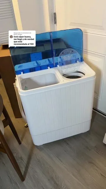Respuesta a @Maire Vargas La ropa sucia ya no será un problema 🧺✨ Esta lavadora es perfecta para hacer tu día más fácil, ahorrar espacio y tener tu ropa limpia sin complicaciones. Si estabas buscando una opción práctica para tu hogar, esta es una excelente elección. Encuéntrala arriba de mi nombre en el cuadradito naranja 🧡 #DealsForYouDays #SummerVibes #TikTokShop #HomeEssentials #LaundryDa
