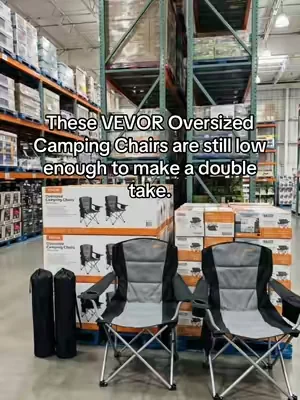 VEVOR Oversized Camping Chairs #DealsForYouDays #SummerWins 