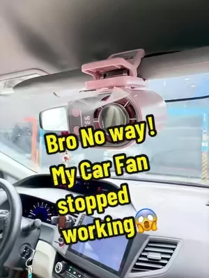 No because why did I wait so long to get this 😭  I’ve been keeping this clip-on fan in my car and it’s honestly such a nice upgrade for summer drives. 🌬️☀️  #CarFan #CarFinds #SummerHack #TikTokShopDealsforYouDays #SummerWins