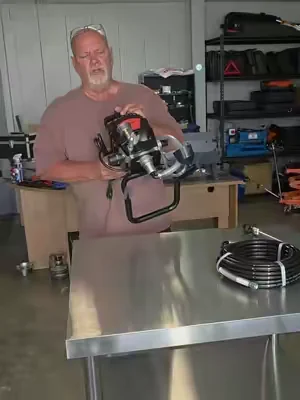 Airless paint sprayer #paintsprayer #painter #painting #DIY #contractor 