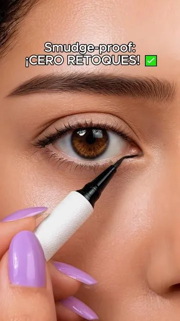 Waterproof Lambskin Eyeliner Pen – Smudge-Proof Long-Lasting Smooth Thick Tip for Defined Eye Looks, All-Day Wear & Simple Beginner Use - Women’s Daily Eye Makeup Tool, Cosmetics & Professional Beauty Tools#tiktokshop #fyp #makeup #waterproof #eyeliner 