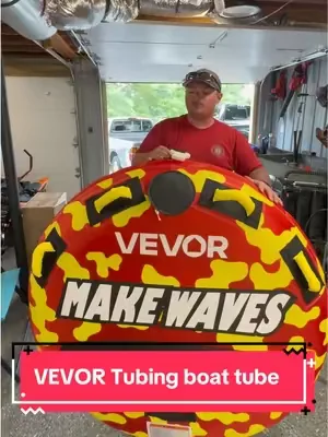 Need your a nice tube for the lake @VEVOR Store #tubing #boatlife #fathersdaygift #dealsforyoudays #tiktokshopcreatorpicks 