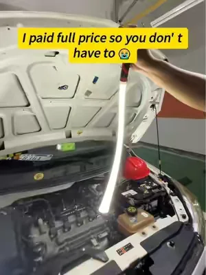 Still doing "search and rescue" under your hood with a dead flashlight? 🤦‍♂️ 
 You NEED this 27" Bendable LED Stick! It is crazy flexible, 
 sticks to any metal instantly with its heavy-duty magnetic base, 
 and gives you hands-free insane brightness for up to 7 hours. 100% rechargeable so you never buy batteries again. Perfect for car engines, 
 off-road summer trips, or job sites. The Mid-Year Sale is live right now, so grab yours from the yellow cart below before it sells out again! 👇🛒
 #Summervibes #MidYearSale #TikTokShopDeals #MechanicHacks#DealsForYouDays