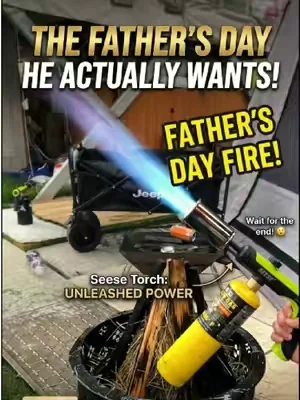 A high-powered torch that can handle any extreme weather —perfect for BBQs,camping,and more!#DealsFotYouDays #seesenewarrivals #tiktokshopdealsforyoudays #summerwins #fathersdaygift 