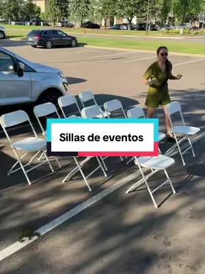 Silla de eventos #parati #tiktokshopcreatorpicks #dealsforyoudays #sillas #chair