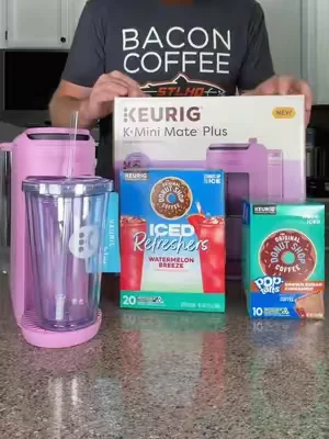 These are selling out quick! Insane deal from QVC on the Keurig K Mini Mate Plus Bundle #keurig #dealsforyoudays #coffeemaker #coffeemachine #coffeetiktok 