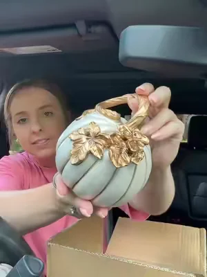 These pumpkins by Valerie are selling so quick🍂✨🎃 Don’t wait!!! @QVC, Inc #dealsforyoudays #falldecor #qvctiktoksuperbrandday #halloweendecor 
