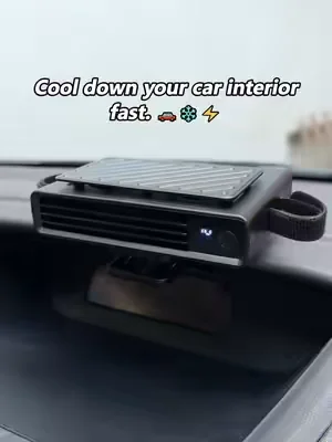 Cool down your car interior fast. 🚗❄️⚡️#summerwins #dealsforyoudays #coolingfan #fan #portablefan