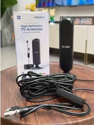 HD Digital TV Antenna with powerful long-range signal Favorite channels, brilliant 4K quality - and absolutely no cable bills. #antenna #tv #hd #4k #summervibes