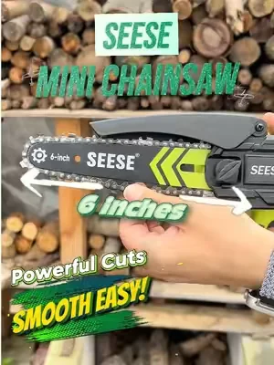 If you have a yard, you're going to want to see this.#dealsforyoudays #tiktokshopdealsforyoudays #summerwins #gardening #minichainsaw 