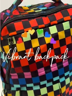 The backpack everyone needs. ✨ Compact, lightweight, and packed with pockets to keep you organized on the go. Perfect for school, travel, work, and everyday adventures. 🎒🖤 #dealsforyoudays #IrisMiniBackpack #EverydayBag 