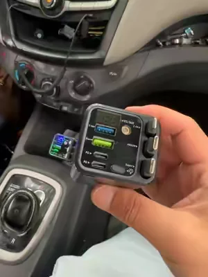 Stop dealing with tangled, messy cables in your car. This 7-in-1 retractable car charger keeps your center console perfectly organized 🚗🔌 #tiktokshopmemorialday #DealsforYouDays #TikTokSwimWeek #carcharger #caraccessories 