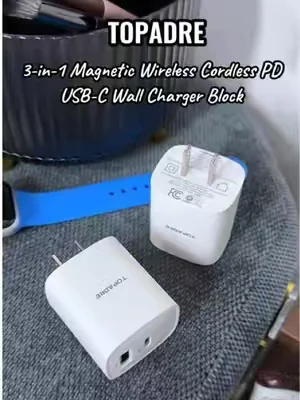 If you're always traveling with multiple devices… this can make things a whole lot easier. 👀I don't have cables everywhere whenever I leave the house anymore.😭 #DealsForYouDays  #3In1Charger #AppleWatch #TechTok #TikTokMadeMeBuyIt