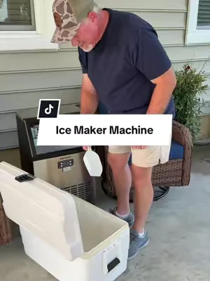 Commercial Ice Maker Machine, 100lbs/24H Stainless Steel Under Counter ice Machine with 33lbs Ice Storage Capacity, Freestanding Ice Maker #icemaker #icemachine #dealsforyoudays #summerwins #tiktokshopsummerturnup @Euhomy Outdoor  