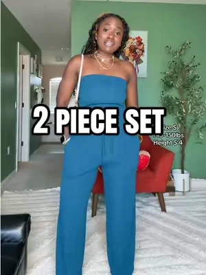 Such a beautiful two piece set, and so versatile  #twopieceset #matchingset #summeroutfits #dealsforyoudays #summervibe 
