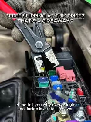 Easily remove and install interior trim clips and fuel lines like a seasoned pro. #FuelLineTool #CarRepairTips #EasyCarFix #AutoRepairTools #FathersDayGifts 
