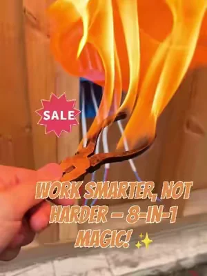 Trabaja con inteligencia, no con más esfuerzo — ¡Magia 8 en 1! ✨ #electrician  #carwash  #fyp  #car  #pliers 