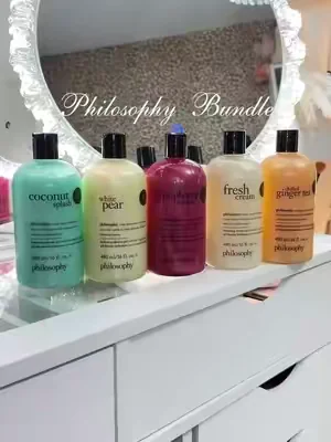 this bundle is so dreamy 🥹✨☁️🤍 @philosophy #TikTokShopCreatorPicks #DealsforYouDays #weeklydeals #summerwins #philosophybodywash 