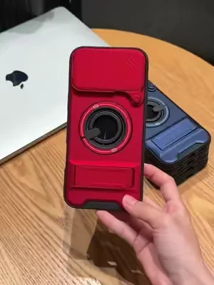 Shockproof Magnetic Case with Slide Camera Lens Protector For iphoe17 16 15 1413 and SamsungGalaxyS25S24S23S2 2S21UltraPlusRotatingRingHold er.#samsunggalaxyphonecase #CaseMagneticoGalaxyProteccionCompleta#accesorios
