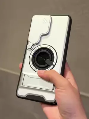 Shockproof Magnetic Case with Slide Camera Lens Protector For Samsung Galaxy S26/S25/S24/S23/S22/ S21 UltraPlusRotatingRingHolder.#samsunggalaxyphonecase #CaseMagneticoGalaxyProteccionCompleta