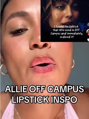 Her makeup and look is iconiccc. Truly the same thing #alliehayes #allieoffcampus #makeup #lipstick #dealsforyoudays 
