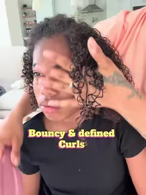 #bouncecurlbrush #curlyhair #curlscheck #definedcurls 