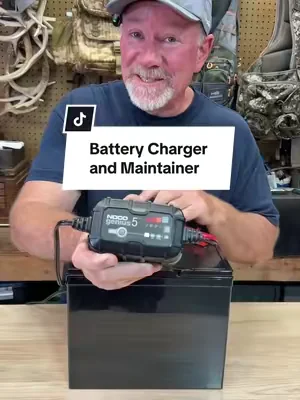 NOCO GENIUS5 5A Smart Battery Charger 6V & 12V Battery Maintainer Trickle Charger Desulfator #batterycharger #dealsforyoudays #summerwins #tiktokshopcreatorpicks @noco    