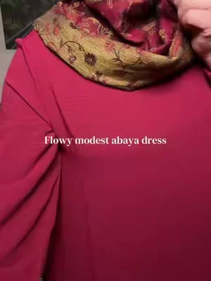 #modestfashion #modest #abaya #dress @NisaModest 