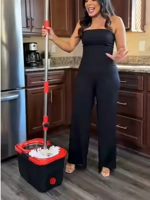 Mop Bucket Set with 360 Spin #spinmop #mopbucket #homecleaning #cleaning#mop 
